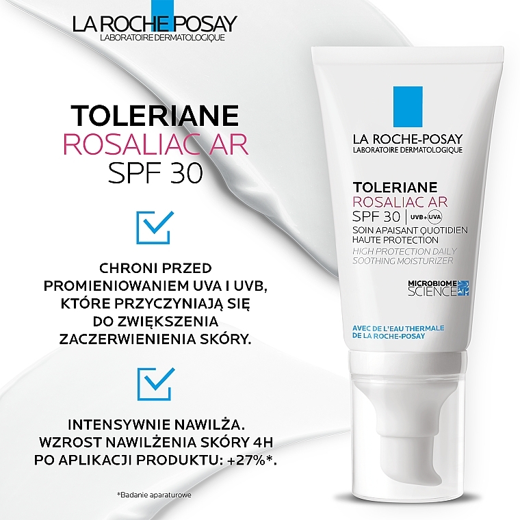 Sun Protection Face Cream for Couperose-Prone Skin - La Roche Posay Toleriane Rosaliac AR SPF30 — photo N4