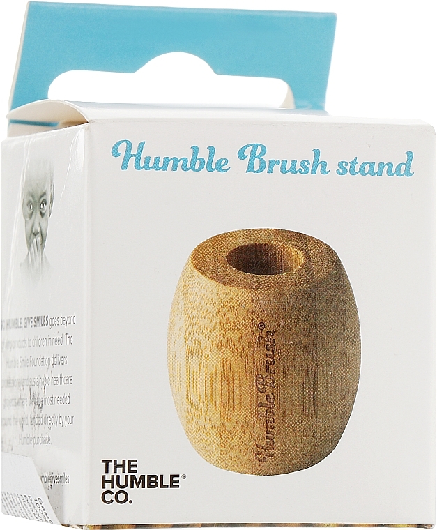 Bamboo Toothbrush Holder - The Humble Co. Stand — photo N1