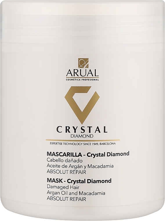 Intensive Repair Hair Mask - Arual Crystal Diamond Mask — photo N1