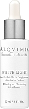 Fragrances, Perfumes, Cosmetics Brightening Night Face Serum - Alqvimia Serum White Light