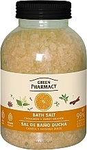 Fragrances, Perfumes, Cosmetics Bath Salt 'Cinnamon and Sweet Orange' - Green Pharmacy