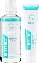 Set - Elmex Sensitive (water/400ml + toothpaste/75ml) — photo N2