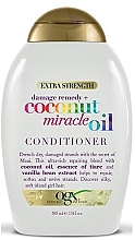 Coconut Oil Conditioner for Damaged Hair - OGX Coconut Miracle Oil Conditioner — photo N1