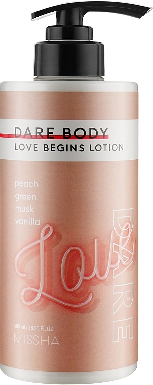 Moisturizing Body Lotion - Missha Dare Body Moisture Lotion Love Begins — photo N1