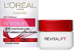 Fragrances, Perfumes, Cosmetics Eye Contour Cream - L'Oreal Paris Revitalift Eye Contour Care