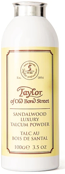 Taylor of Old Bond Street Sandalwood Luxury Talcum Powder - Talcum Powder — photo N1