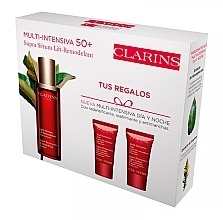 Fragrances, Perfumes, Cosmetics Set - Clarins Multi Intensiva Supra Serum Lift-Remodelant (f/ser/50ml + d/cr/15ml + nig/cr/15ml)