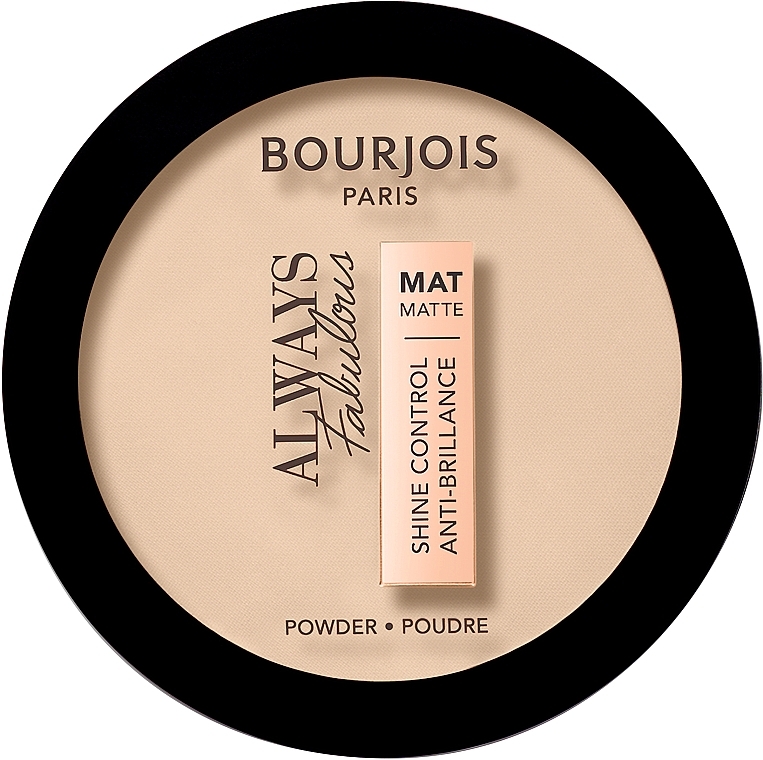 Mattifying Face Powder - Bourjois Always Fabulous Mat Powder — photo N1