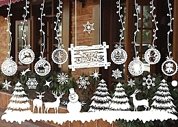 Christmas Window Decorations NKD06 - Ecarla — photo N1