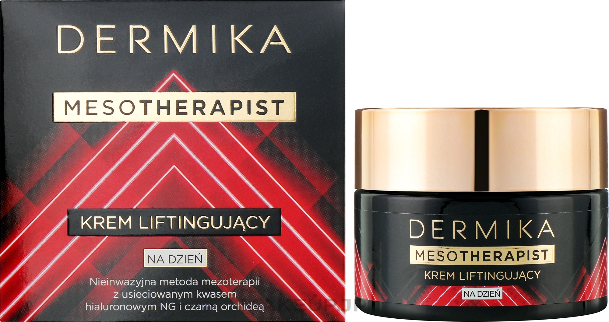 Lifting Day Face Cream - Dermika Mesotherapist Lifting Cream — photo 50 ml