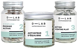 Fragrances, Perfumes, Cosmetics Set - D-Lab Nutricosmetics Ventre-Plat Flat-Belly Program (caps/3x56pcs)