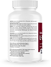 L-Theanin Dietary Supplement 500 MG - ZeinPharma L-Theanin Natural Forte 500mg Capsules — photo N2