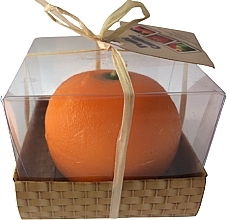 Tangerine Decorative Candle, in package - A — photo N1