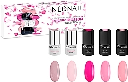 Fragrances, Perfumes, Cosmetics Set - NeoNail Professional Cherry Blossom Collection Set (nail/polish/3mlx3 + base/3mlx2)