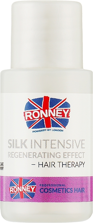 Dry & Damaged Hair Oil - Ronney Silk Intensive Regenerating Effect Hair Therapy — photo N1