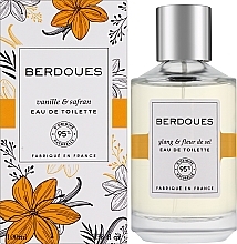 Berdoues Vanille & Safran - Eau de Toilette — photo N2