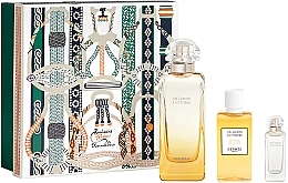 Hermes Un Jardin A Cythre - Set (edt/100ml + edt/7.5ml + sh/gel/40ml) — photo N1