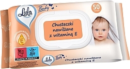 Fragrances, Perfumes, Cosmetics Baby Wet Wipes with Vitamin E, 50 pcs - LULA Baby