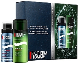 Fragrances, Perfumes, Cosmetics Set - Biotherm Homme Age Fitnes Advanced (shave/foam/50ml + af/shave/cr/50ml)