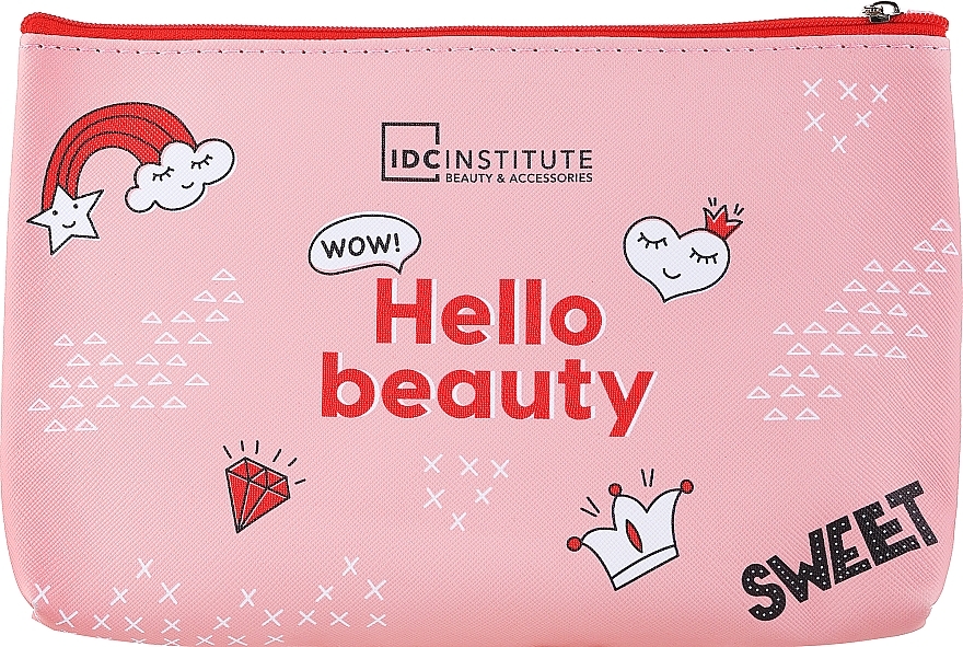 Cosmetic Bag, pink - IDC Institute Sweet & Pretty — photo N1