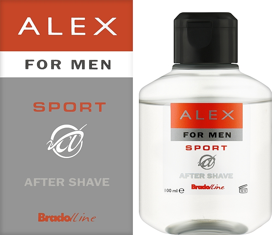 After Shave Lotion - Bradoline Alex Sport Lotion After Shave — photo N2