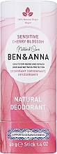 Fragrances, Perfumes, Cosmetics Deodorant for Sensitive Skin - Ben & Anna Sensitive Cherry Blossom Deodorant