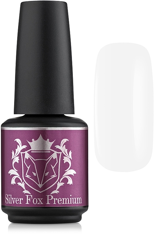 Base Coat - Silver Fox Premium Base Gel Polish — photo N2