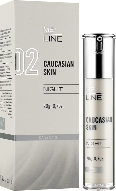 Night Face Cream - Me Line 02 Caucasian Skin Night — photo N2