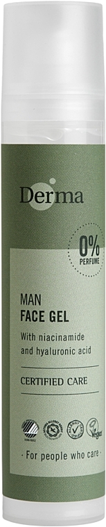 Moisturizing Face Gel - Derma Man Face Gel — photo N1