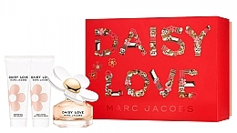 Fragrances, Perfumes, Cosmetics Marc Jacobs Daisy Love - Set (edt/50ml + sh/gel/75ml + b/milk/75ml)