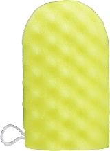 Bath Sponge Mitten, yellow - LULA — photo N1
