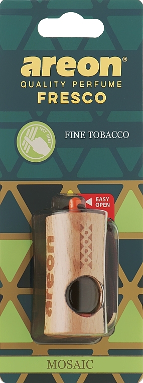 Fine Tobacco Air Freshener - Areon Fresco Mosaic Fine Tobacco  — photo N1