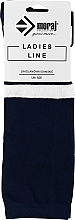 Fragrances, Perfumes, Cosmetics Women Knee-High Socks with Stripes, blue - Moraj