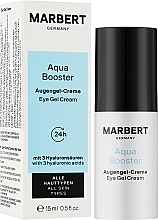 Moisturizing Eye Cream Gel - Marbert Aqua Booster Augengel-Creme — photo N4