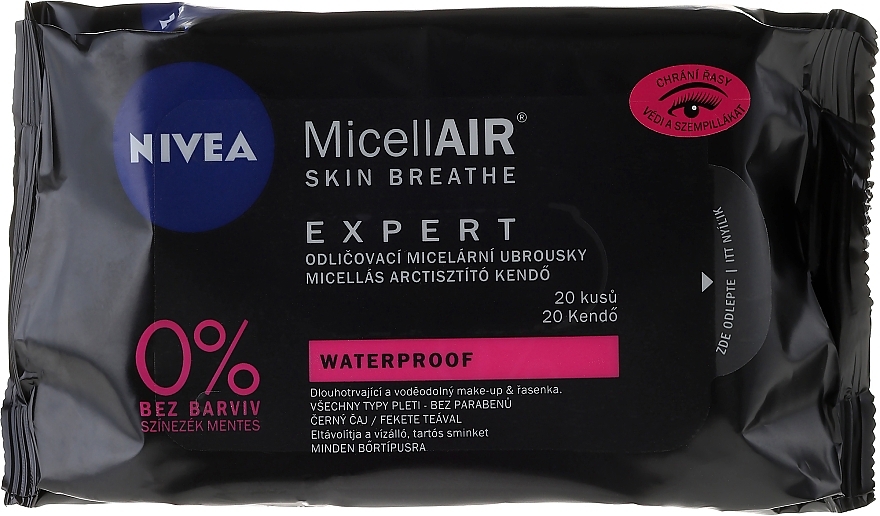 Makeup Remover Wipes - NIVEA MicellAIR Expert Micellar Makeup Remover Wipes — photo N4