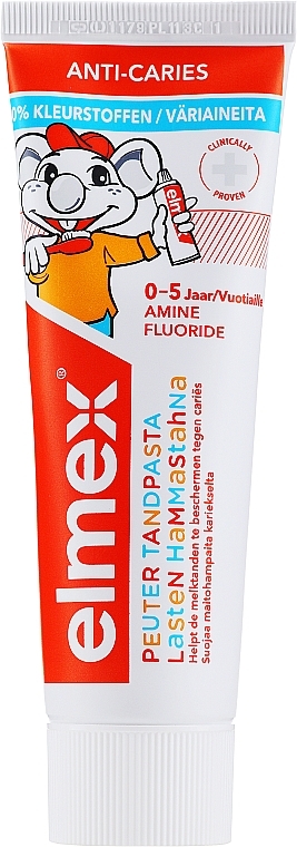 Kids Toothpaste, 0-5 years - Elmex Peuter Lasten Hammastahna — photo N1