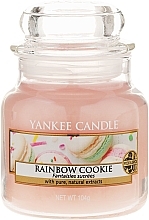 Fragrances, Perfumes, Cosmetics Scented Candle in Glass Jar - Yankee Candle Rainbow Cookie 