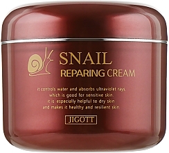 Repairing Cream with Snail Mucin Extract - Jigott Snail Reparing Cream — photo N2
