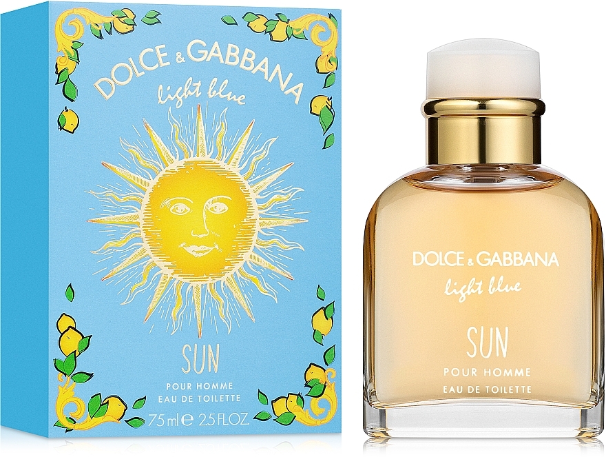 Dolce & Gabbana Light Blue Sun Pour Homme - Eau de Toilette — photo N2