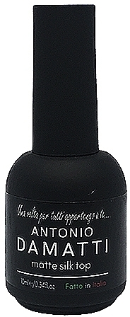 Matte-Velvet Top Coat - Antonio Damatti Matte Silk Top — photo N1