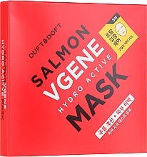 Fragrances, Perfumes, Cosmetics Anti-Aging Face Mask - Duft & Doft Salmon Vgene Hydro Active Mask