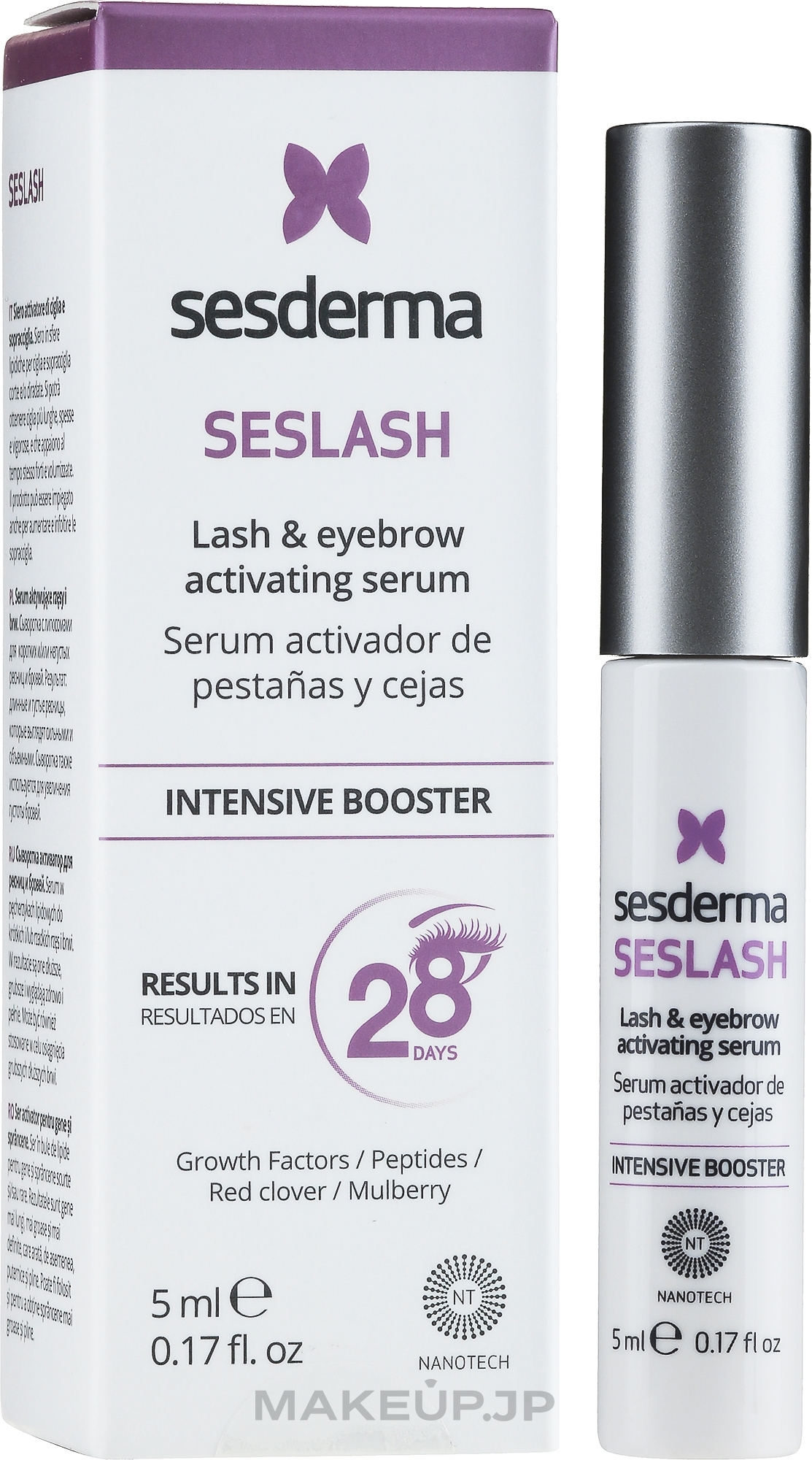 Lash and Brow Serum - SesDerma Seslash Lash & Eyebrow Growth-booster — photo 5 ml
