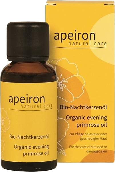 Organic evening primrose oil - Apeiron Organic Evening Primrose Oil — photo N1