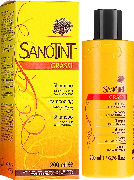 Oily Hair Shampoo - Sanotint Shampoo — photo N1