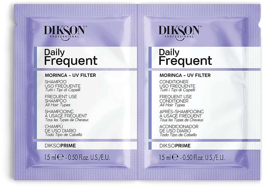 GIFT! Set - Dikson Daily Frequent (h/shm/15ml+h/cond/15ml) — photo N1