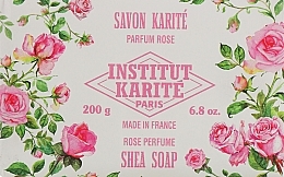 Fragrances, Perfumes, Cosmetics Soap - Institut Karite Shea Soap Rose Mademoiselle