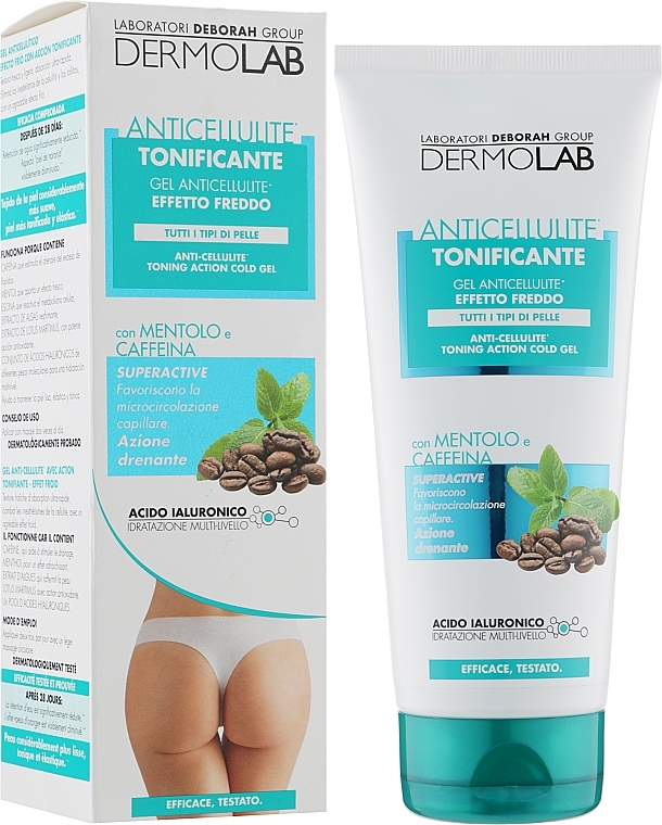 Anti-Cellulite Gel - Deborah Dermolab Anti-Cellulite Toning Action Cold Gel — photo N1