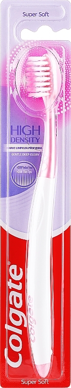 Toothbrush, super-soft, pink and white - Colgate Toothbrush Super Soft  — photo N1