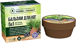 Fragrances, Perfumes, Cosmetics 5-in-1 Anti Edema & Fatigue Foot Balm - ECO Laboratorie Herbal Therapy