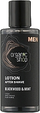 Fragrances, Perfumes, Cosmetics Blackwood and Mint After Shave Lotion - Organic Shop Men Lotion After Shave